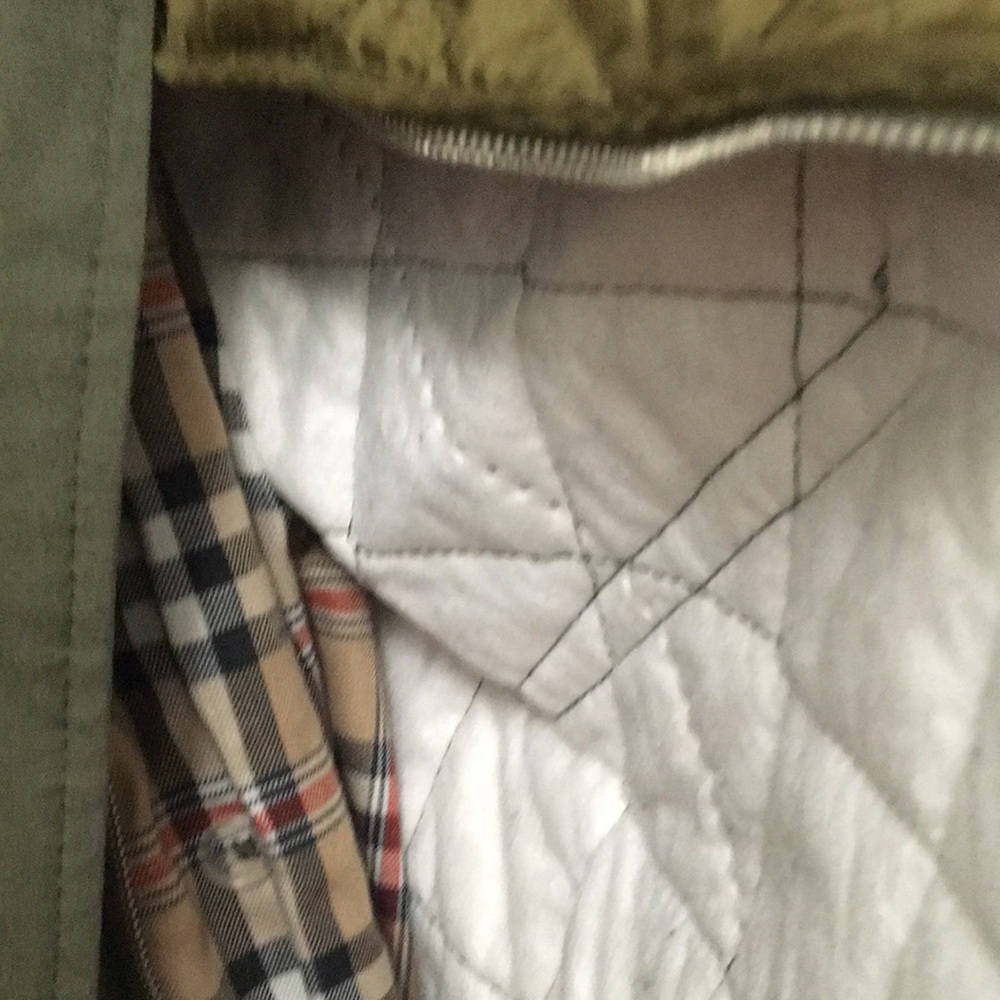 Vintage Weather O Not Olive Green Trench Coat by Orion Stella Ti Guidance - Picture 15 of 15